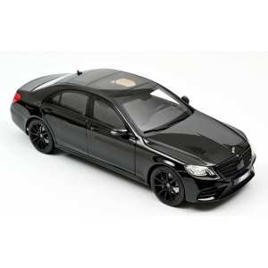 1/18 Mercedes-Benz S-Class AMG-Line V222 (W222) 2018 black with black chrome