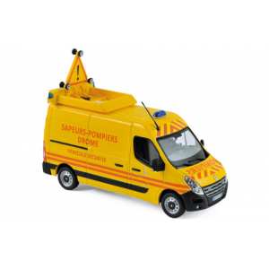 1/43 Renault Master III Pompiers-Vehicule Securité 2017 fire yellow
