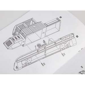 1/43 Motor locomotive MUZG-4