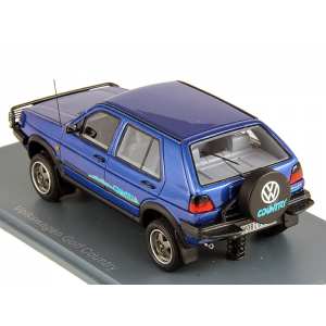 1/43 Volkswagen Golf 2 Country 4x4 1990 Blue metallic