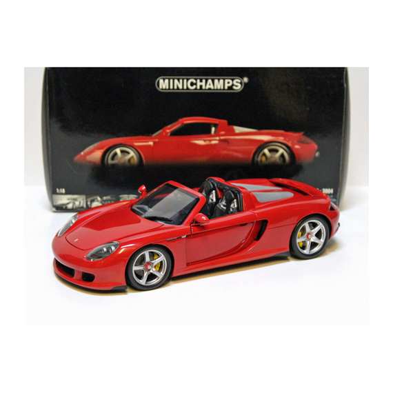 1/18 Porsche Carrera GT 2004 red ➝ Minichamps ➝ Porsche ➝ Modelki