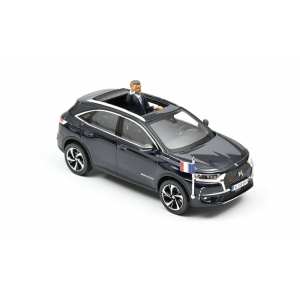 1/43 Citroen DS7 Crossback with French President Empress Macron 2017 black