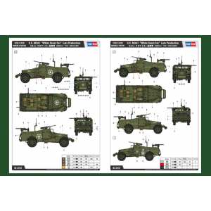 1/35 APC US M3A1 White Scout Car Late Production