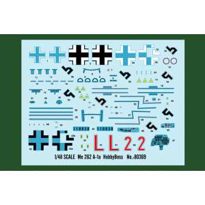 1/48 Aircraft Messerschmitt Me 262 A-1a