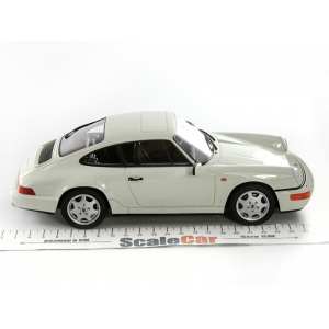 1/18 Porsche 911 (964) Carrera 4 белый