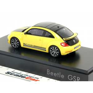 1/43 Volkswagen Beetle GSR 2013 желтый/черный
