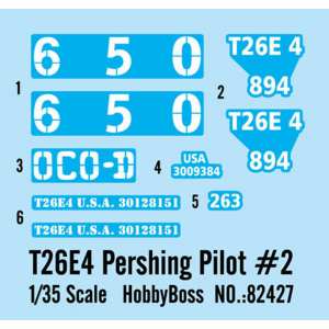 1/35 Танк T26E4 Pershing Pilot 2