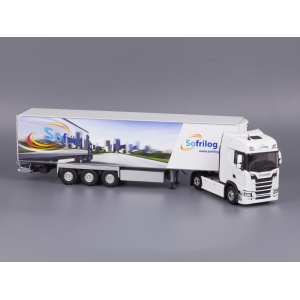 1/43 Scania S500 with refrigerated semi-trailer 2020
