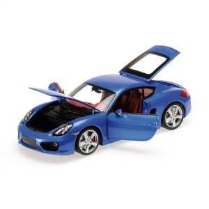 1/18 PORSCHE CAYMAN - 2012 blue met