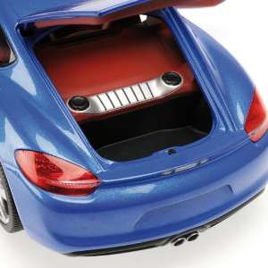 1/18 PORSCHE CAYMAN - 2012 blue met