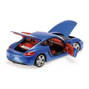 1/18 PORSCHE CAYMAN - 2012 blue met