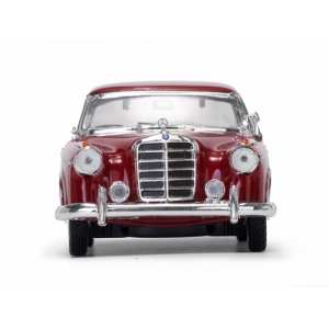 1/43 Mercedes-Benz 220SE 1958 W128 купе красный с черным