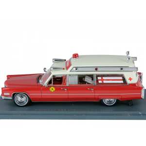 1/43 Cadillac S&S ambulance Fire Rescue 1966
