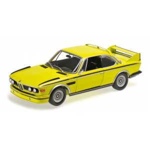 1/18 BMW 3.0 CSL (E9) Coupe - 1972 - yellow with stripes
