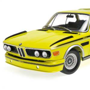 1/18 BMW 3.0 CSL (E9) Coupe - 1972 - желтый с полосками