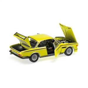 1/18 BMW 3.0 CSL (E9) Coupe - 1972 - желтый с полосками