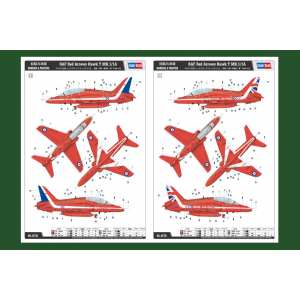 1/48 Aircraft RAF Red Arrows Hawk T MK.1/1A