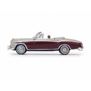 1/43 Mercedes-Benz 220SE 1958 W128 cabriolet beige with red