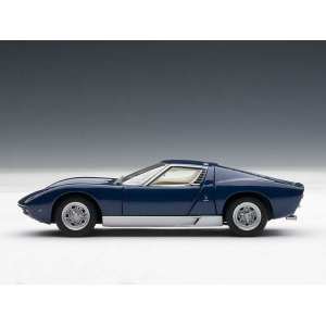 1/43 Lamborghini MIURA SV 1971 (BLUE) (все открывается)