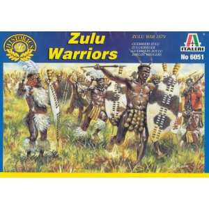 1/72 Солдатики Zulu Warriors (Zulu War)