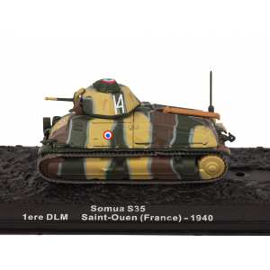 1/72 Somua S 35 1ere DLM Saint-Quen (France) - 1940
