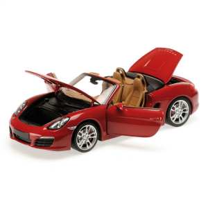 1/18 PORSCHE BOXSTER (981) - 2012 red