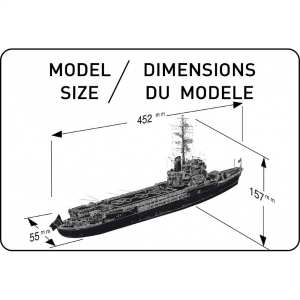 1/400 Jeanne d'Arc helicopter carrier