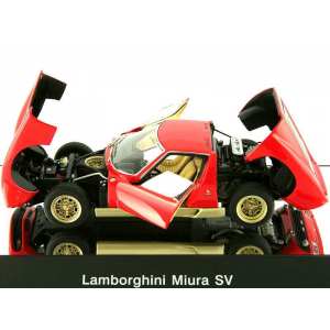 1/43 Lamborghini MIURA SV 1971 (RED) (все открывается)
