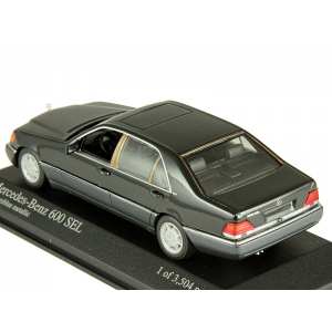 1/43 Mercedes-Benz 600 SEL (W140) - 1991 - BLACK