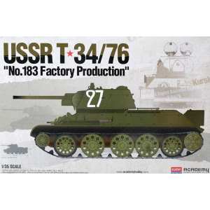 1/35 Танк USSR T-34/76 No.183 Factory Production