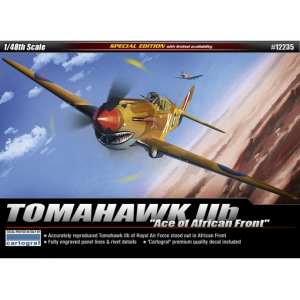 1/48 Fighter Curtiss P-40C Tomahawk II b Tomahawk