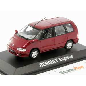 1/43 Renault Espace 1992 темно-красный