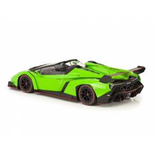 1/18 Lamborghini Veneno Roadster зеленый с красным