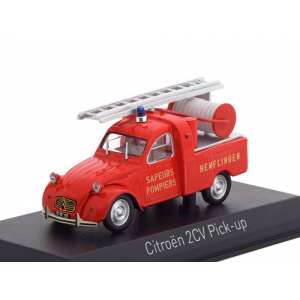 1/43 Citroen 2CV Pick-Up с лестницей Pompiers (пожарный) 1963