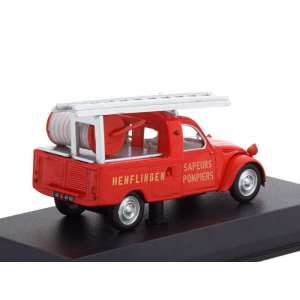 1/43 Citroen 2CV Pick-Up с лестницей Pompiers (пожарный) 1963