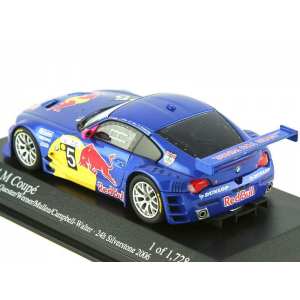 1/43 BMW Z4M COUPE RED BULL WINNERS 24H SILVERSTONE 2006