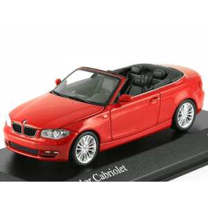 1/43 BMW 1-SERIES CABRIOLET E88 2008 RED