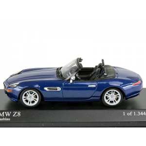 1/43 BMW Z8 E52 1999 родстер синий мет