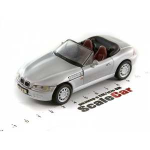 1/43 BMW Z3 Roadster серебристый