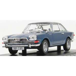 1/43 BMW/GLAS V8 2600 Blue 1967