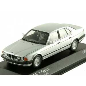 1/43 BMW 7-SERIES (E32) 1986 SILVER METALLIC