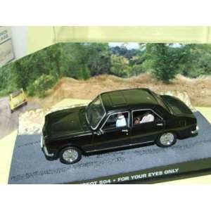 1/43 PEUGEOT 504 For Your Eyes Only 1981 Black