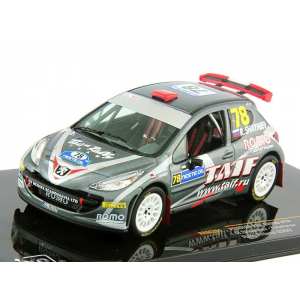 1/43 PEUGEOT 207 S2000 78 R.Shaymiev (RUS) - T. Kafarov (RUS) Rally Finland 2009