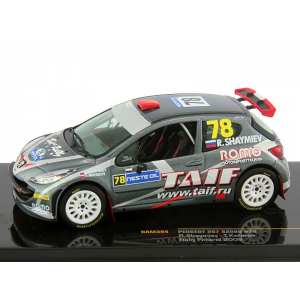 1/43 PEUGEOT 207 S2000 78 R.Shaymiev (RUS) - T. Kafarov (RUS) Rally Finland 2009