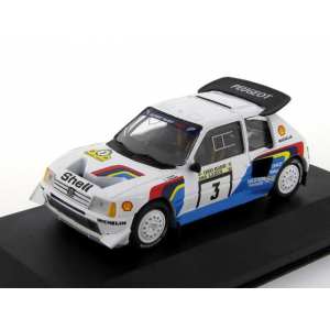 1/43 Peugeot 205 TURBO16V Evo2 3 T.Salonen Winner 1000 Lakes Rally 1985 (World Champion)