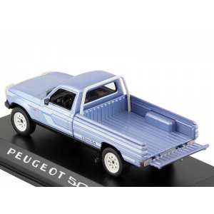 1/43 Peugeot 504 Pick Up 4x4 Dangel California 1985 Light Blue Metallic