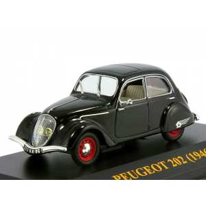 1/43 Peugeot 202 1946 черный