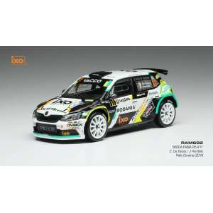 1/43 Skoda Fabia R5 11 C. De Cecco/J. Humblet Rally Condroz 2018