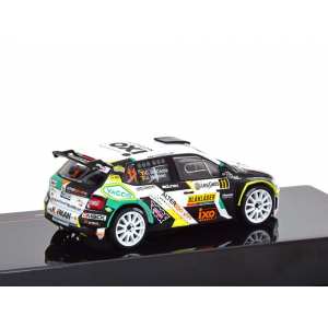 1/43 Skoda Fabia R5 11 C. De Cecco/J. Humblet Rally Condroz 2018