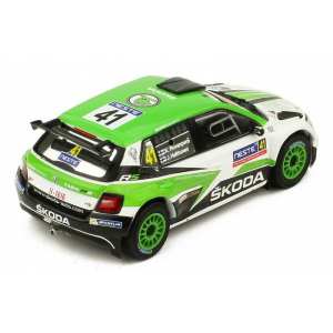 1/43 Skoda Fabia 4 5 41 K.Rovanpera - J.Halttunen rally Finland 2018